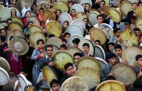 برگزاری جشنواره دف نوای رحمت در کردستان